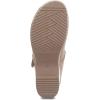 Dansko Bria Slip-On Mary Jane Mule Clogs for Women – Memory Foam and Arch Support for All -Day Comfort and Support(Tan)