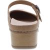 Dansko Bria Slip-On Mary Jane Mule Clogs for Women – Memory Foam and Arch Support for All -Day Comfort and Support(Tan)