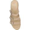 Dansko Campbell Slip-On Wedge Sandal for Women -Low Profile Wedge with Arch Support, Adjustable Fit for Walking Comfort(Sand)