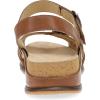 Dansko Candace Wedge Sandal for Women –Comfortable Wedge with Arch Support –Fully Adjustable Straps–Versatile Casual to Dressy Footwear –Lightweight Rubber Outsole(Tan)