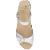 Dansko Candace Wedge Sandal for Women –Comfortable Wedge with Arch Support –Fully Adjustable Straps–Versatile Casual to Dressy Footwear –Lightweight Rubber Outsole(Champagne)