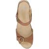 Dansko Candace Wedge Sandal for Women –Comfortable Wedge with Arch Support –Fully Adjustable Straps–Versatile Casual to Dressy Footwear –Lightweight Rubber Outsole(Tan)