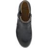 Dansko Carolyn Low Ankle Booties – Comfortable Slip on Style with Inside Zipper and Removable Arch Support Insole(Black)