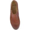 Dansko Cheryl Low Ankle Booties – Leather Slip-On Shoes with Removable Insole, Arch Support, Lightweight Rubber Outsole, Ideal for Work, Travel & All-Day Comfort(Russet)