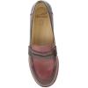 Dansko Danica Heeled Loafer for Women – Waterproof Leather with Rubber Outsole and Leather Stacked Heel for Long-Lasting Style in Any Weather(Plum/Chocolate)
