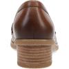 Dansko Danica Heeled Loafer for Women – Waterproof Leather with Rubber Outsole and Leather Stacked Heel for Long-Lasting Style in Any Weather(Tan)
