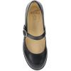 Dansko Deirdra Women’s Mary Jane – Leather Dress Shoe with Arch Support, Memory Foam Comfort, Crepe Rubber Outsole, Comfortable for Flight Attendants, Teachers & Office Wear(Black)