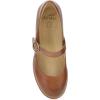 Dansko Deirdra Women’s Mary Jane – Leather Dress Shoe with Arch Support, Memory Foam Comfort, Crepe Rubber Outsole, Comfortable for Flight Attendants, Teachers & Office Wear(Tan)