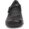 Dansko Fawna Mary Jane for Women – Cute, Comfortable Shoes with Arch Support – Versatile Casual to Dressy Footwear with Buckle Strap – Lightweight Rubber Outsole(Black Leather)