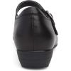 Dansko Fawna Mary Jane for Women – Cute, Comfortable Shoes with Arch Support – Versatile Casual to Dressy Footwear with Buckle Strap – Lightweight Rubber Outsole(Black Leather)