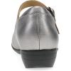 Dansko Fawna Mary Jane for Women – Cute, Comfortable Shoes with Arch Support – Versatile Casual to Dressy Footwear with Buckle Strap – Lightweight Rubber Outsole(Pewter Metallic)