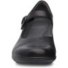 Dansko Fawna Mary Jane for Women – Cute, Comfortable Shoes with Arch Support – Versatile Casual to Dressy Footwear with Buckle Strap – Lightweight Rubber Outsole(Black Milled Nappa)