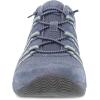 Dansko Harlyn Lightweight Sneaker for Women – Stain Resistant Leather and Nylon Uppers and Arch Support in Flexible Style(Blue)