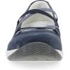 Dansko Harper Women’s Slip-On Mary Jane Sneaker – Elasticized Straps, Removable Footbed, Arch Support, Comfortable & Stylish Travel Sneaker(Navy)