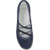 Dansko Harper Women’s Slip-On Mary Jane Sneaker – Elasticized Straps, Removable Footbed, Arch Support, Comfortable & Stylish Travel Sneaker(Navy)
