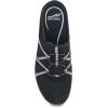 Dansko Hayleigh Lightweight Sneaker for Women – Stain Resistant Leather and Nylon Uppers and Arch Support in Flexible Style(Black)