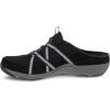 Dansko Hayleigh Lightweight Sneaker for Women – Stain Resistant Leather and Nylon Uppers and Arch Support in Flexible Style(Black)