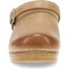 Dansko Ingrid Sling Back Mule Clog for Women – Anti-Fatigue Rocker Bottom Promotes Forward Foot Motion – Premium Leather Uppers for Long-Lasting Wear(Honey)