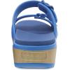 Dansko Kandi Slip-On Adjustable Sandal for Women – Lightweight and Durable, Easy Clean Molded EVA –Natural Arch Technology for Added Support(Blue)