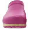 Dansko Kane Slip-On Mule Clog for Women – Lightweight Cushioned Comfort and Removable EVA Footbed with Arch Support – Easy Clean Uppers(Fuchsia Molded)