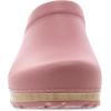 Dansko Kane Slip-On Mule Clog for Women – Lightweight Cushioned Comfort and Removable EVA Footbed with Arch Support – Easy Clean Uppers(Rose)
