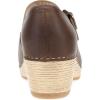 Dansko Lilah Mary Jane Clog for Women – Linings from Recycled Materials and Leather for Breathability- Lightweight Rubber Outsole for Long-Lasting Wear(Tan)