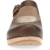 Dansko Lilah Mary Jane Clog for Women – Linings from Recycled Materials and Leather for Breathability- Lightweight Rubber Outsole for Long-Lasting Wear(Tan)