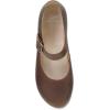 Dansko Lilah Mary Jane Clog for Women – Linings from Recycled Materials and Leather for Breathability- Lightweight Rubber Outsole for Long-Lasting Wear(Tan)