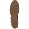 Dansko Liv D’Orsay Mary Jane Flats for Women – Arch Support, Soft Leather, Adjustable Buckle, All-Day Comfort, Quality Construction(Red)