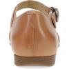 Dansko Liv D’Orsay Mary Jane Flats for Women – Arch Support, Soft Leather, Adjustable Buckle, All-Day Comfort, Quality Construction(Tan)