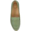 Dansko Lorri Slip-On Loafers for Women – Comfortable Flat Shoes with Arch Support – Versatile Casual to Dressy Footwear – Lightweight Rubber Outsole(Jade)