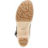Dansko Lucia Closed-Toe Sandals for Women – Linings from Recycled Materials and Leather for Breathability- Lightweight Rubber Outsole for Long-Lasting Wear(Taupe)