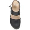 Dansko Lucia Closed-Toe Sandals for Women – Linings from Recycled Materials and Leather for Breathability- Lightweight Rubber Outsole for Long-Lasting Wear(Black)
