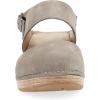 Dansko Lucia Closed-Toe Sandals for Women – Linings from Recycled Materials and Leather for Breathability- Lightweight Rubber Outsole for Long-Lasting Wear(Taupe)