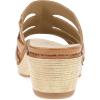 Dansko Lyndi Slide Sandals for Women – Caged-Style Design with Leather Uppers and Lightweight Rubber Outsole(Natural)