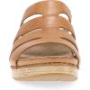Dansko Lyndi Slide Sandals for Women – Caged-Style Design with Leather Uppers and Lightweight Rubber Outsole(Natural)