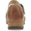 Dansko Mae Mary Jane for Women – Dual-Density Cork/EVA Midsole and Lightweight Rubber Outsole Provide Durable and Comfortable Ride on Patented Stapled Construction(Tan)