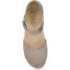 Dansko Mae Mary Jane for Women – Dual-Density Cork/EVA Midsole and Lightweight Rubber Outsole Provide Durable and Comfortable Ride on Patented Stapled Construction(Taupe)