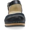 Dansko Mae Mary Jane for Women – Dual-Density Cork/EVA Midsole and Lightweight Rubber Outsole Provide Durable and Comfortable Ride on Patented Stapled Construction(Black)