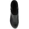 Dansko McKenzie Seasonal Bootie for Women on Patented Stapled Construction -Shearling Shaft for Cozy Comfort(Black)