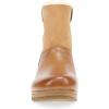 Dansko McKenzie Seasonal Bootie for Women on Patented Stapled Construction -Shearling Shaft for Cozy Comfort(Tan)