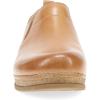 Dansko Meara Slip-On Shoe for Women – Dual-Density Cork/EVA Midsole and Lightweight Rubber Outsole Provide Durable and Comfortable Ride on Patented Stapled Construction(Tan)