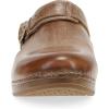 Dansko Millie Women’s Slingback Swivel Strap Leather Clogs –Slip-Resistant Work and Dress Clog with Arch Support & Cushioned Footbed(Tan)