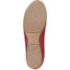 Dansko Mollie Slip-On Ballerina Flats for Women – Built-in Wedge with Arch Support – Versatile Casual to Dressy Footwear – Lightweight Rubber Outsole(Red)