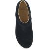Dansko Muriel Women’s Quilted Suede Ankle Bootie –Cozy Slip-On Boot with Cushioned Cork Midsole and Lightweight Rubber Outsole(Black)