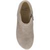 Dansko Muriel Women’s Quilted Suede Ankle Bootie –Cozy Slip-On Boot with Cushioned Cork Midsole and Lightweight Rubber Outsole(Taupe)