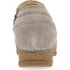 Dansko Muriel Women’s Quilted Suede Ankle Bootie –Cozy Slip-On Boot with Cushioned Cork Midsole and Lightweight Rubber Outsole(Taupe)