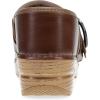 Dansko Pearson Clogs for Women – Rocker Sole and Arch Support for Comfort(Brown)