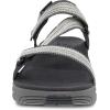 Dansko Rayna Fully Adjustable Sport Sandal for Women – Lightweight EVA Midsole and Rubber Outsole – Natural Arch Technology for Added Support – Hook and Loop Closure(Black Multi)
