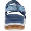 Dansko Rayna Fully Adjustable Sport Sandal for Women – Lightweight EVA Midsole and Rubber Outsole – Natural Arch Technology for Added Support – Hook and Loop Closure(Blue Multi)